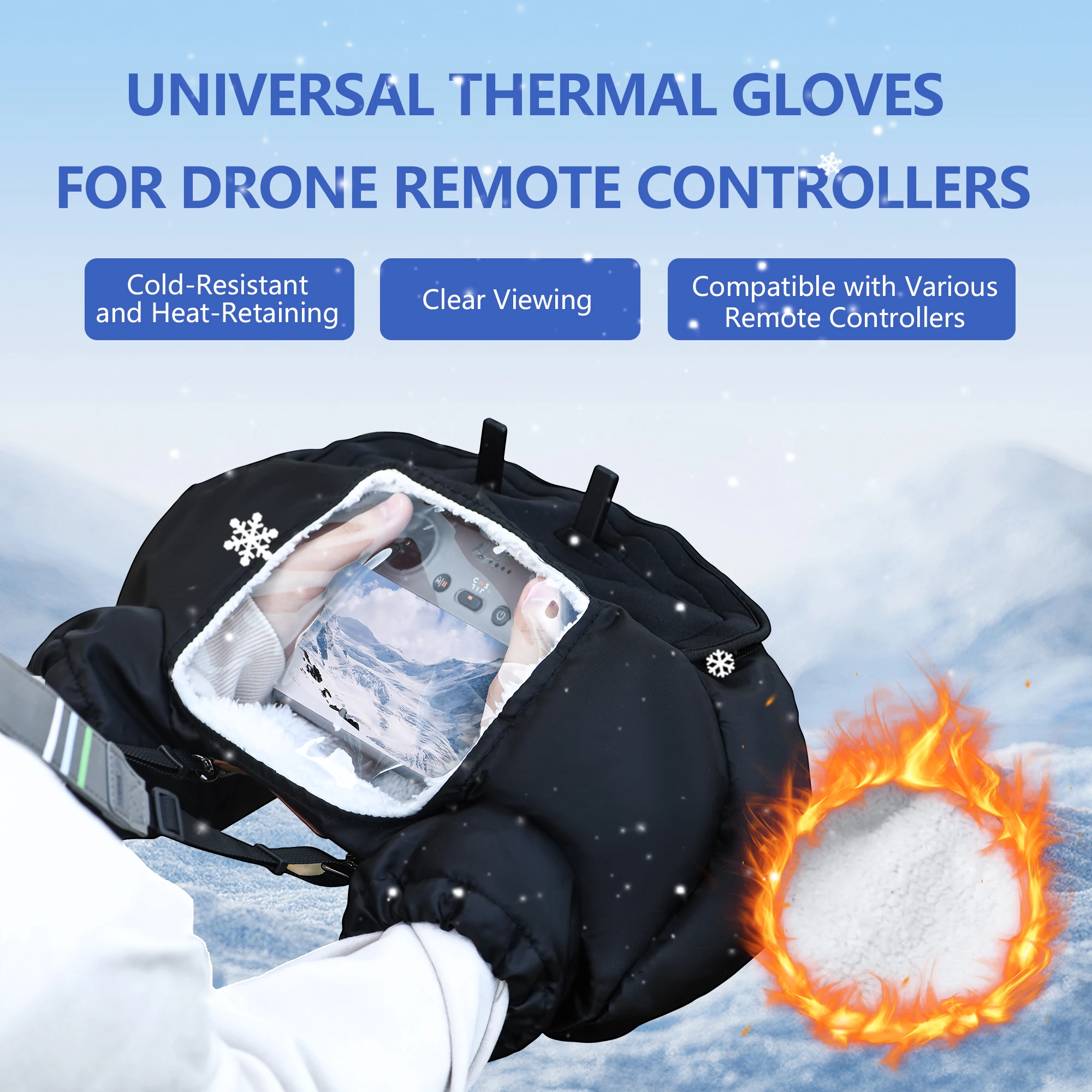 Winter Warm Gloves Drone Fligh - Dji Drone Air 3 ulasan dan harga